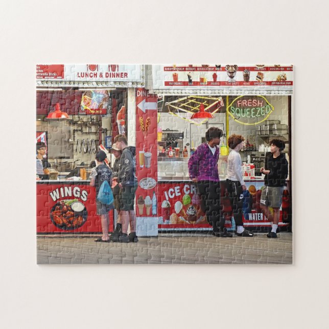 Puzzle Wildwood NJ – Puesto de comida (Horizontal)