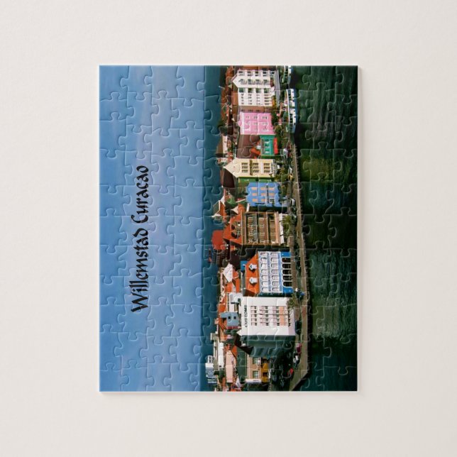 Puzzle Willemstad Curaçao (Vertical)