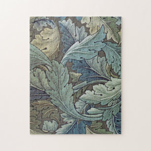 Puzzle William Morris Acanthus Sage Flor Flor Botánico