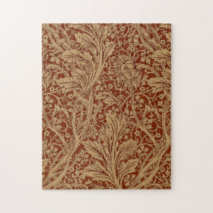 Puzzle William Morris Arcadia Floral Garden Flower Clásic