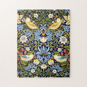 Puzzle William Morris: diseño vintage de Strawberry Thief