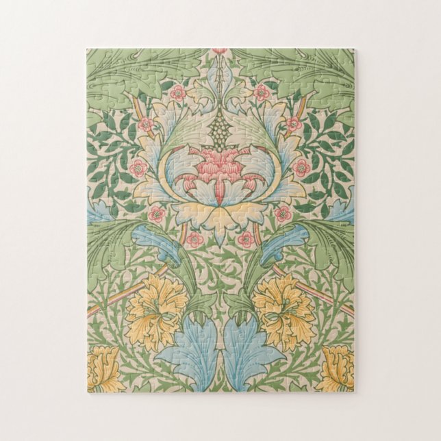 Puzzle William Morris Flor Floral Botánica Myrtle (Vertical)