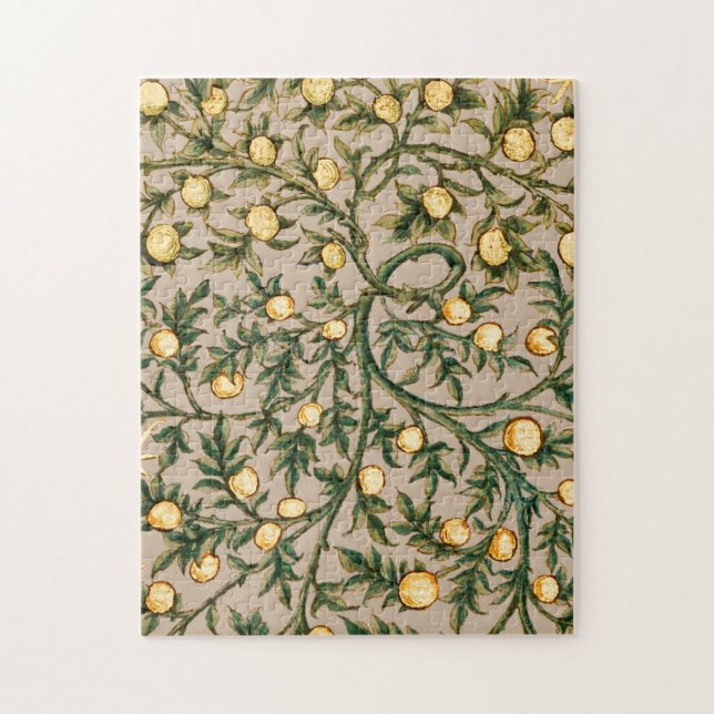 Puzzle William Morris Floral Fruit Garden Flower Classic (Vertical)