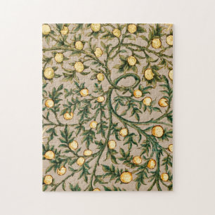 Puzzle William Morris Floral Fruta Jardín Flor Clásico