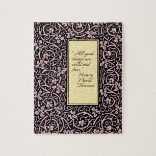 Puzzle William Morris Grapevine Wallpaper Pattern