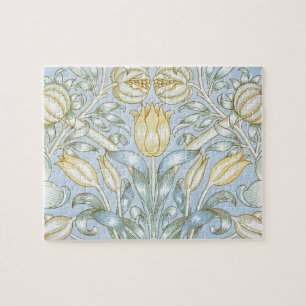 Puzzle William Morris Lily y el patrón de flores de grana