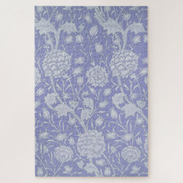 Puzzle William Morris - Patrón de flores moradas de tulip