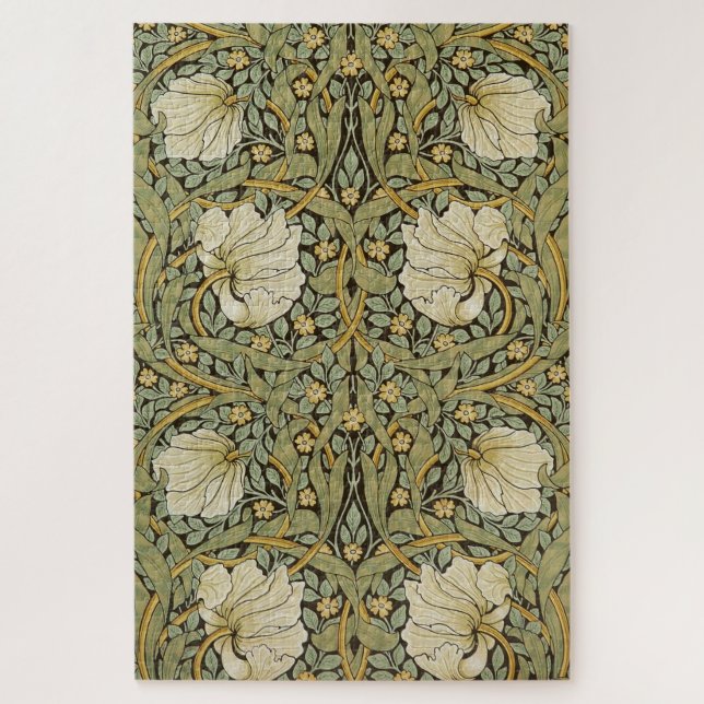 Puzzle William Morris Pimpernel Vintage Pre-Raphaelite (Vertical)