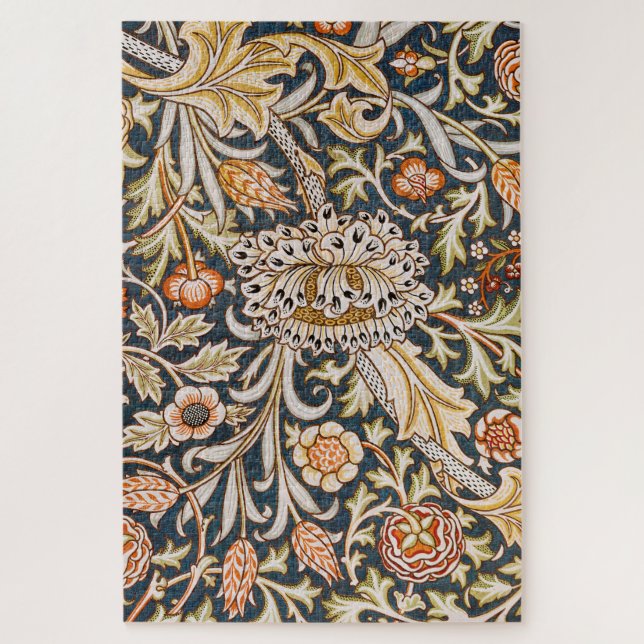 Puzzle William Morris Trent Garden Flower Pattern Classic (Vertical)