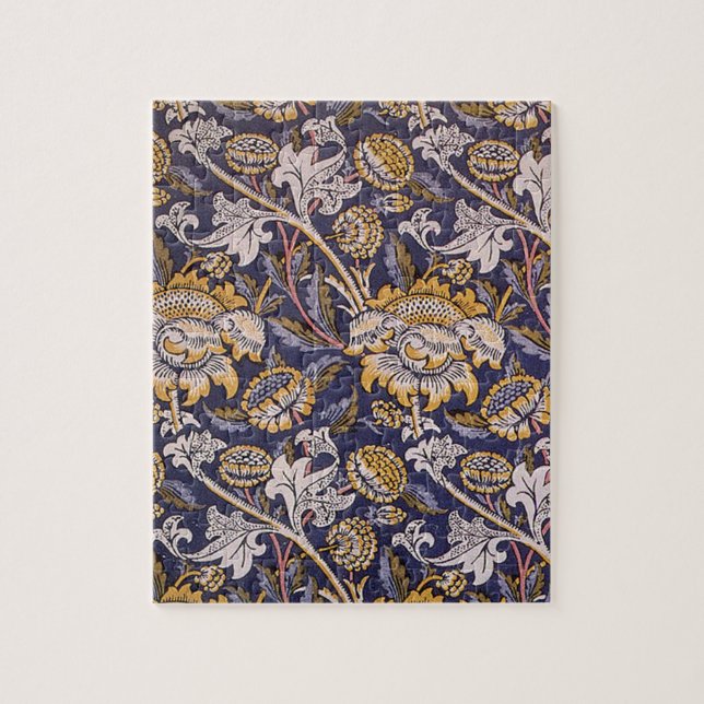 Puzzle William Morris Wey Floral Wallpaper (Vertical)
