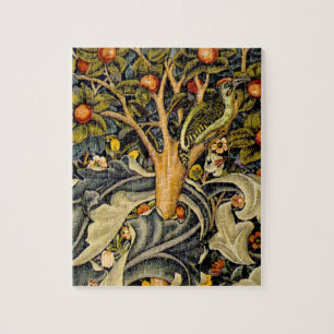 Puzzle William Morris Woodpecker Tapestry Arts & Crafts