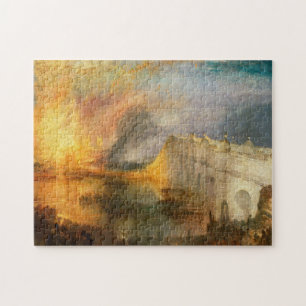 Puzzle William Turner - El incendio del Parlamento
