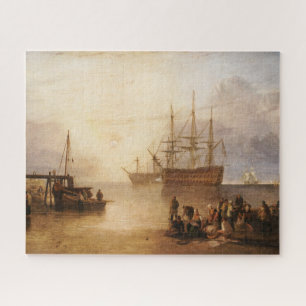 Puzzle William Turner - El sol poniéndose a través del va
