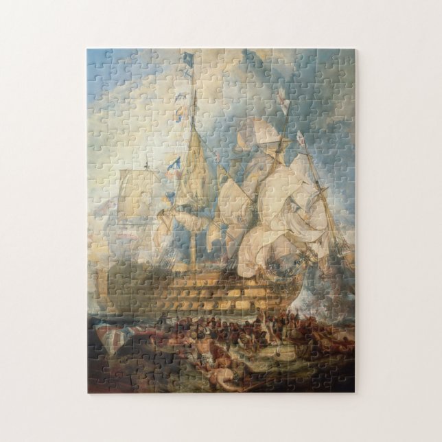 Puzzle William Turner La batalla de Trafalgar (Vertical)