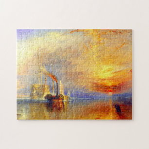 Puzzle William Turner La Pintura Del Temerario De Lucha