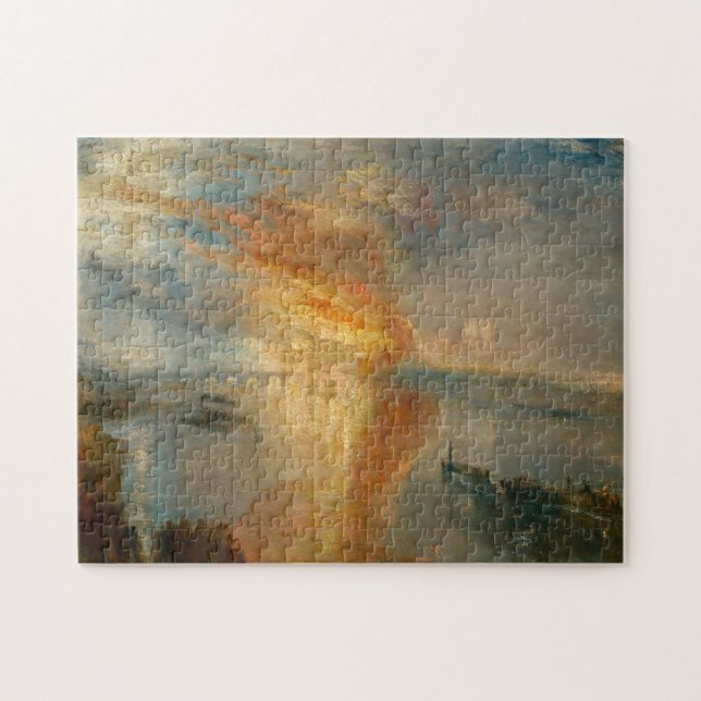 Puzzle William Turner - La quema del Parlamento (Horizontal)