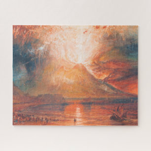 Puzzle William Turner Vesubio en el arte del paisaje acu