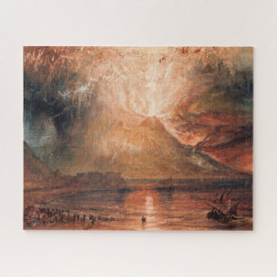 Puzzle William Turner - Vesubio en erupción
