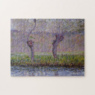Puzzle Willows en Springtime Monet Bella Artes