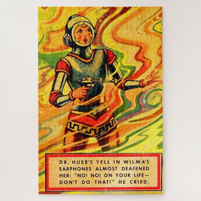 Puzzle Wilma Deering, comic de Buck Rogers de los años 30 (Vertical)