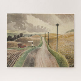 Puzzle Wiltshire Landscape (por Eric Ravilious)