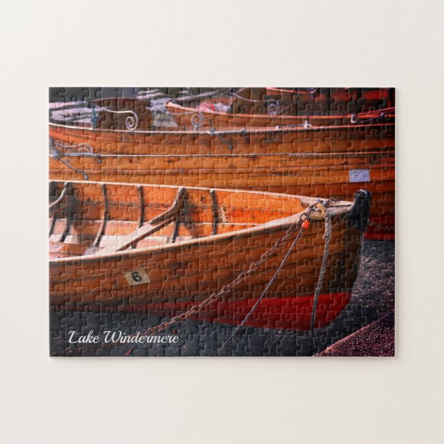 Puzzle Windermere Los Barcos del Distrito de los Lagos (Horizontal)