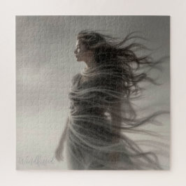 Puzzle Windkissed - Impresión de Arte Digital de Fantasía