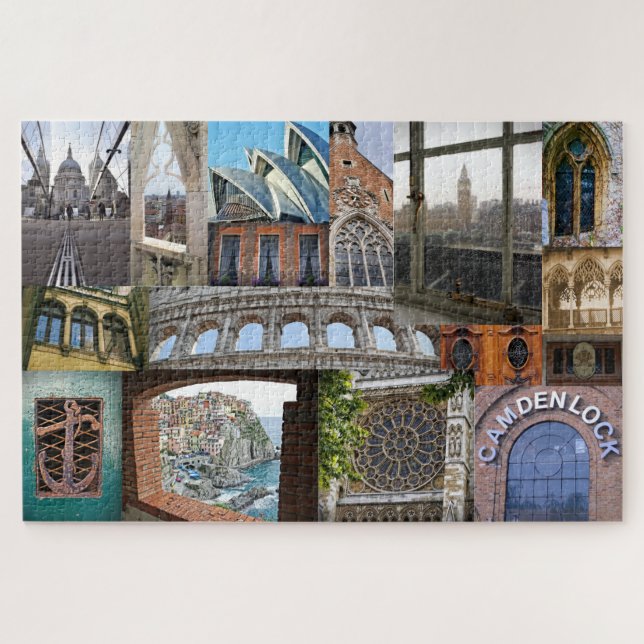 Puzzle Windows al mundo - 20x30 - 1014 piezas (Horizontal)