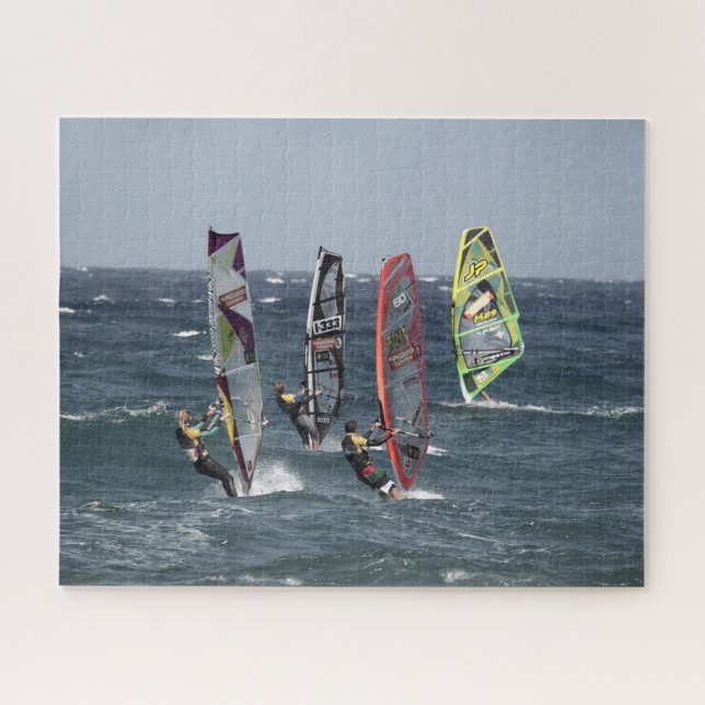 Puzzle Windsurfing olas del océano deportes surf (Horizontal)