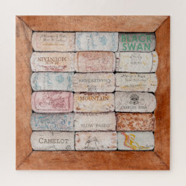 Puzzle Wine Cork Trivet