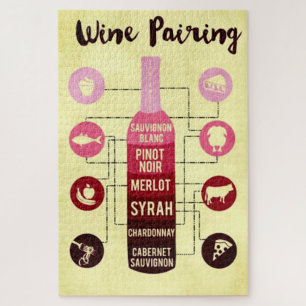 Puzzle Wine Pairing Guide Food and Wine Fun