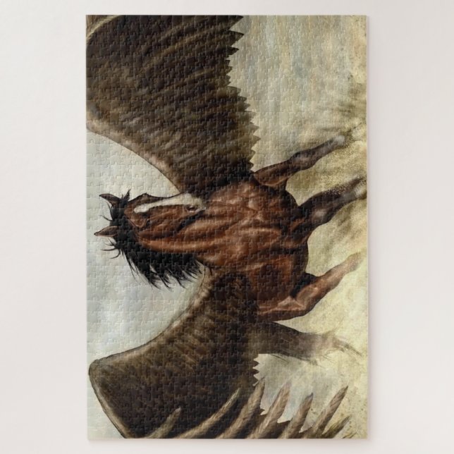 Puzzle Winged Pegasus (Vertical)