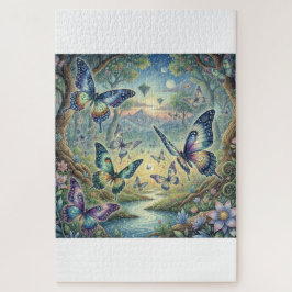 Puzzle Wings of Wonder: A Butterfly Dreamscape