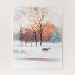 Puzzle Winter Deer 3