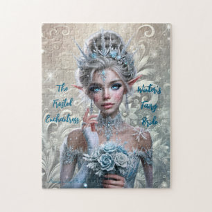Puzzle Winter Fairy Bride Magical Winter Wonderland