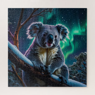 Puzzle Winter Koala y Southern Lights