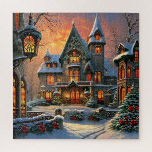 Puzzle Winter Wonderland House