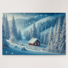 Puzzle Winter Wonderland - Un paisaje impresionante
