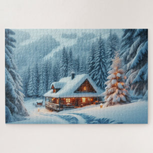 Puzzle Winter Wonderland - Un paisaje impresionante