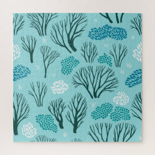 Puzzle Winter Woodland: Vieja sin Marea