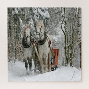 Puzzle Wintertime Sleigh Ride