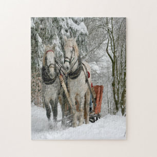 Puzzle Wintertime Sleigh Ride