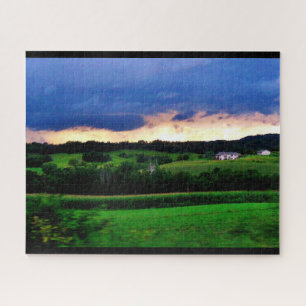 Puzzle Wisconsin Sunset