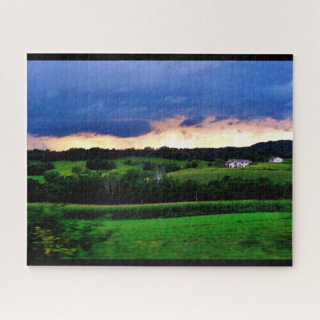 Puzzle Wisconsin Sunset (Horizontal)