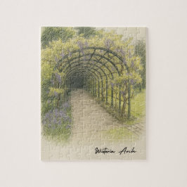 Puzzle Wisteria Arch Jigsaw