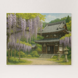 Puzzle Wisteria at Byakugo-ji Temple