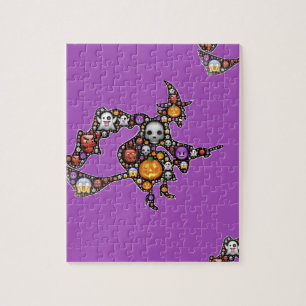 Puzzle witch emoji