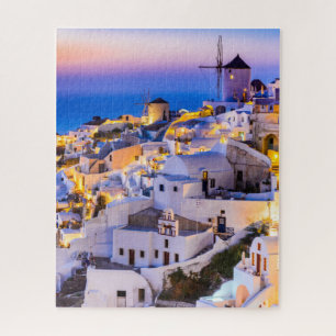 Puzzle with Gift Box Oia, Santorini Grecia