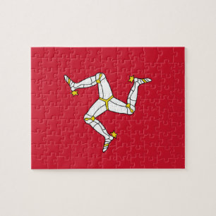 Puzzle with Isle of Man Flag, Reino Unido