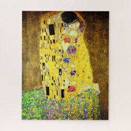 Puzzle with Klimt's The Kiss
